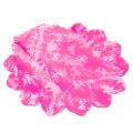 Floristik24 Blomstermansjett rondella rund mansjett 38 cm rosa til buketter