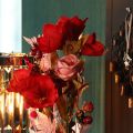 Kunstige roseblomster i en bukett, lang stilk 62 cm, 12 stk. | Floristik24.no