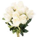 Kunstig roseblomst, lang