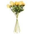 Kunstig rose med lang stilk,
