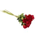 Kunstig rose med lang stilk,