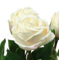 Floristik24 Rose i rosa 65cm 4stk