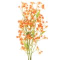 Floristik24 Kunstig blomst orkidegren oransje filigran romdekorasjon 110 cm 3 stk