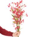 Kunstig blomstrende gren Oncidium orkide dekorasjon 112 cm 3 stk | Floristik24.no