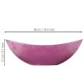 Plastbolle, rosa, 39 cm x 13 cm, H13 cm | Floristik24.no