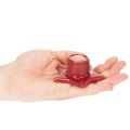 Stjerneformet lysholder for kjeglelys, advent og jul, 8 cm, 2 stk. | Floristik24.no