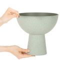 Skål med stativ for planter, dekorativ skål, 25 cm | Floristik24.no