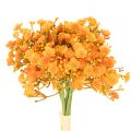 Floristik24 Kunstig babypust oransje gren til blomsteroppsatser 30 cm 10 stk