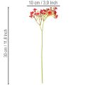 Kunstig babyånde, rød, bukett som blomsterdekorasjon, 30 cm, 10 stk. | Floristik24.no