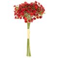Kunstig babyånde, rød, bukett som blomsterdekorasjon, 30 cm, 10 stk. | Floristik24.no