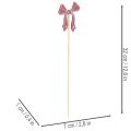 Dekorative sløyfeblomsterpinner 32 cm 12 stk | Floristik24.no