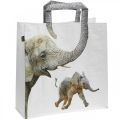 Floristik24 Shopper bag, handle bag B39,5cm bag elefant