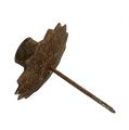Konisk lysestake for innsetting Ø7cm rust 4stk | Floristik24.no