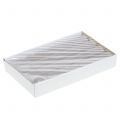 Koniske lys ensfarget grå 34mm x 240mm 4 stk | Floristik24.no