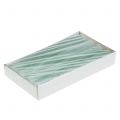 Koniske lys Ensfarget Lysegrønn 34mm x 240mm 4 Stk | Floristik24.no