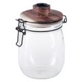 Floristik24 Pinnelysestake dekorativt glass med lukking Ø10cm H16cm