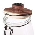 Pinnelysestake dekorativt glass med lukking Ø10cm H16cm | Floristik24.no