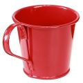 Metalllysestakekopp rød H6cm 6 stk | Floristik24.no