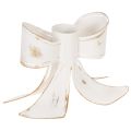 Floristik24 Vintage sløyfelysestake, 12 cm