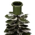 Lysestake i juletredesign,
