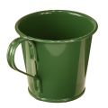 Konisk lysestake kopplysestake mørkegrønn H6cm 6 stk | Floristik24.no