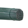 Floristik24 Plug-in wire grønn blomsterhandler wire wire Ø0,4mm 200mm 1kg
