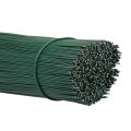 Floristik24 Gerbera wire plug-in wire blomstergrønn 0,6/300mm 1kg