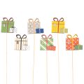 Floristik24 Plantemarkører gavesett, tredesign, 31 cm, 12 deler