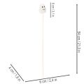 Spøkelsesfigurer på trepinner, Halloween-dekorasjon, 54 cm, 8 deler | Floristik24.no