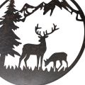 Dekorativ stake, skogsdyr,