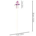 Tredekorasjoner av fugleskremsel, assorterte farger, 30 cm, 12 deler | Floristik24.no