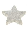 Floristik24 Spre stjerner med glitterkrem 2,5cm 96stk