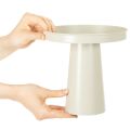 Brettstativ, dekorativ tallerken for lys og figurer, 20 cm | Floristik24.no