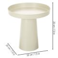 Brettstativ, dekorativ tallerken for lys og figurer, 20 cm | Floristik24.no