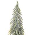 Kunstig juletre med fot, frostet, som vinterdekorasjon, 90 cm | Floristik24.no