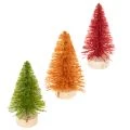 Floristik24 Miniatyr kunstig juletre til borddekorasjon, 12 cm, 6 stk.