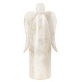 Englefigur lysestake, gull,
