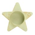 Floristik24 Telysholder stjerne til pinnekrem 9x23,5cm 1st