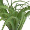 Aloe kunstig grønn kunstig plante til pinnegrønn plante 38Øcm