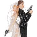 Kaketopper brudepar 15,5 cm | Floristik24.no