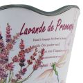 Floristik24 Plantekar plast blomsterpotte sommer lavendel Ø16,5cm H13,5cm