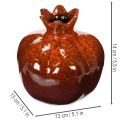 Keramisk granatepledekorasjon, blank, 14 cm | Floristik24.no