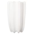 Ribbet vase, høy dekorativ vase for tørkede blomster, 24 cm | Floristik24.no