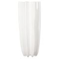 Blomstervase riflet moderne dekorativ vase 38 cm | Floristik24.no