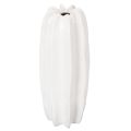 Floristik24 Ribbet vase, moderne keramisk vase for tørkede blomster, 40 cm