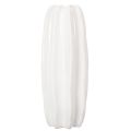 Ribbet vase, moderne keramisk vase for tørkede blomster, 40 cm | Floristik24.no