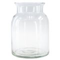 Floristik24 Dekorativ glassvase lanterne glass klar Ø18,5cm H25,5cm