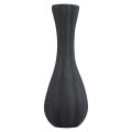 Floristik24 Vase sort glass vaseriller blomstervase glass Ø6cm H18cm