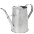 Floristik24 Galvanisert dekorativ vannkanne, metall, grå, vintage-look, 1,7 l, H23 cm, for stilig blomsterdekorasjon og plantekasser