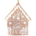 Julepynt, honningkakedesign, reinsdyr, pepperkakemann, snøfnugg, 7 cm, 4 stk. | Floristik24.no